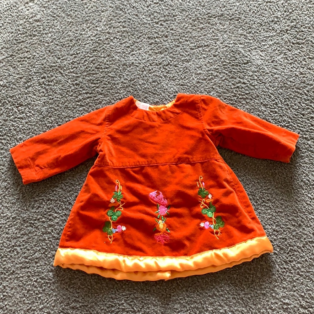 Beautiful, stylish fall baby girl dress